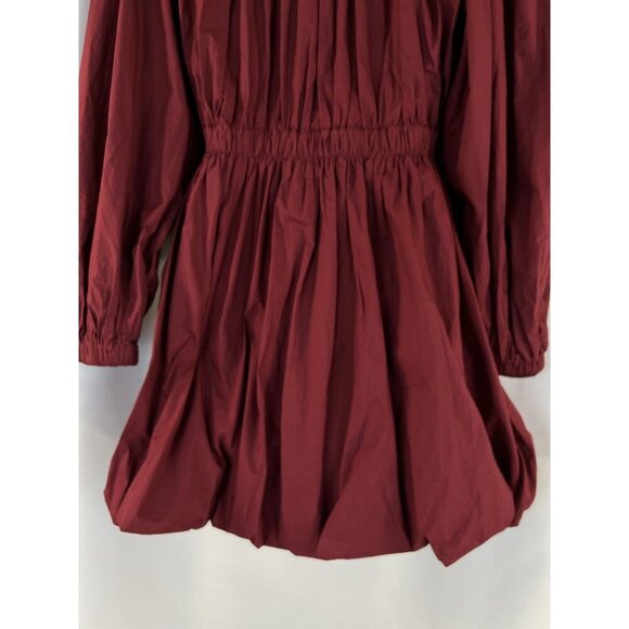 NWT Ulla Johnson Martine Dress in Bordeaux Deep Red $395 - Picture 9 of 14